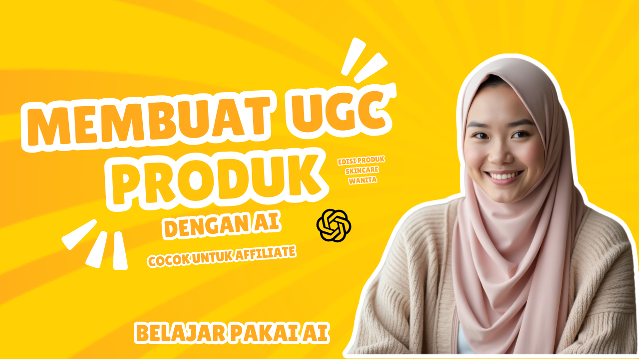 Membuat Video UGC Produk (Promosi Produk / Affiliate) dengan ChatGPT