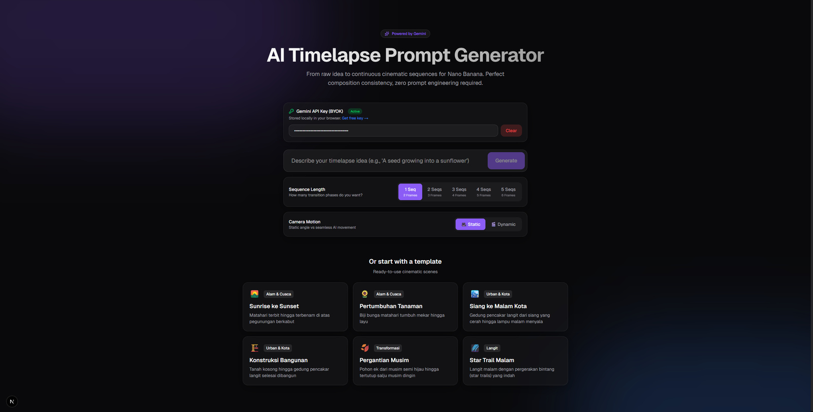 Preview AI Prompt Generator Tool